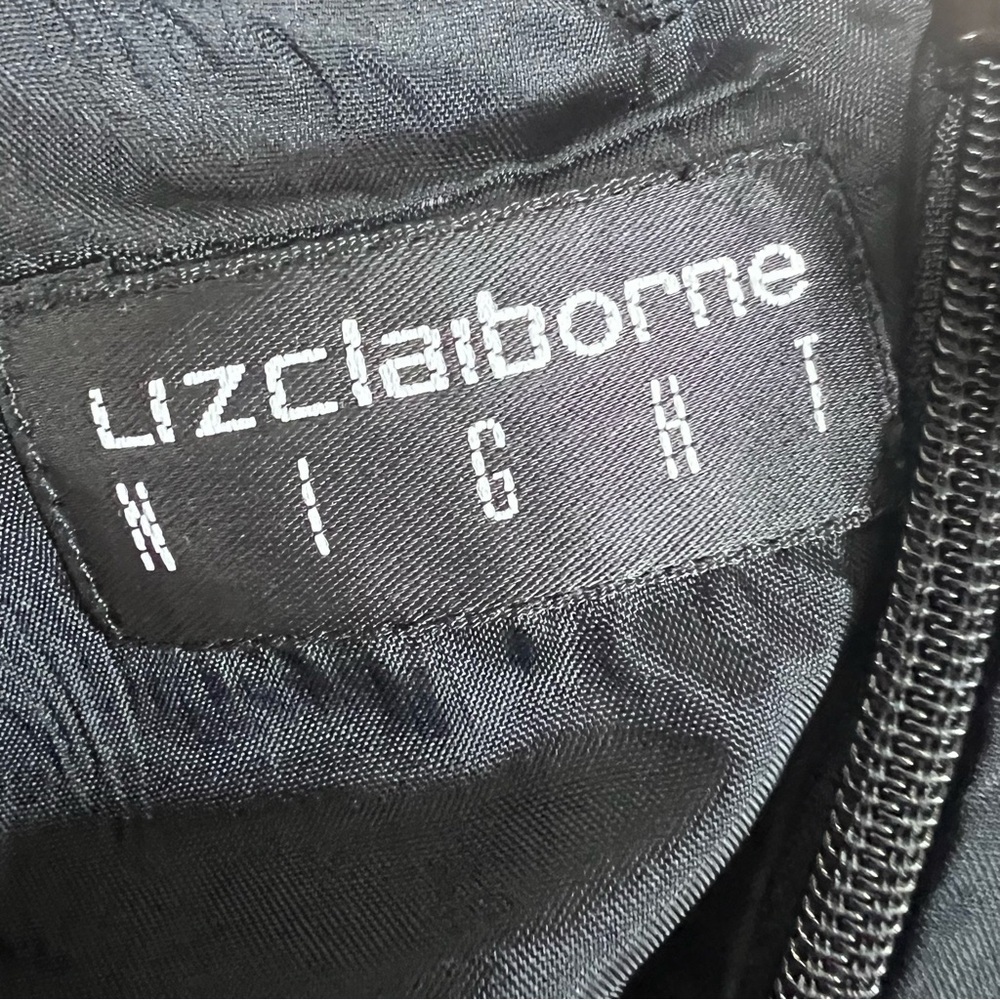 NWT Liz Claiborne Night black dress Size:10
100% polyester mother of the bride - Picture 12 of 14